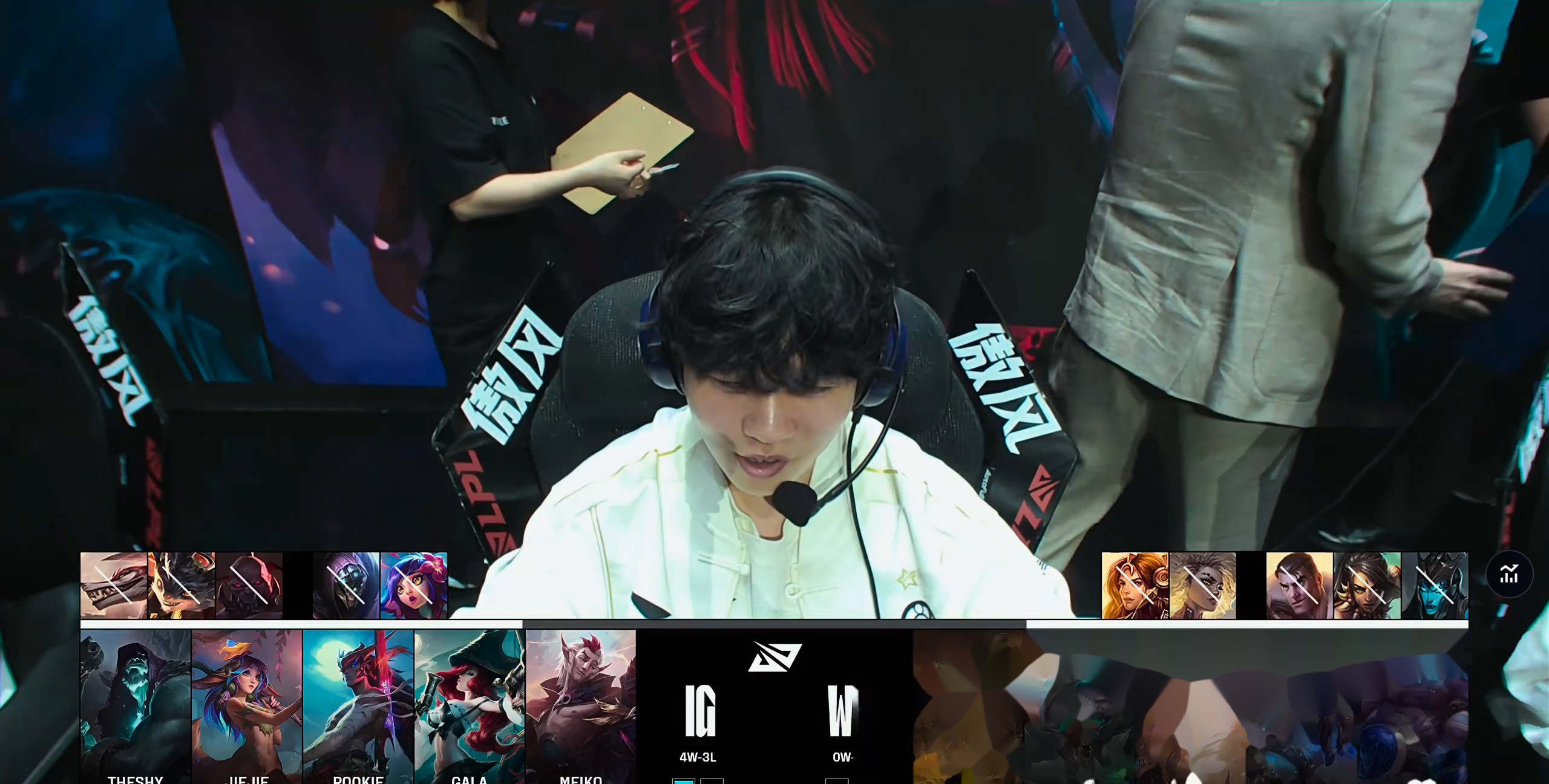 IG力克BRO，Inspired团战一打五强强对话八强赛，点燃全场激情